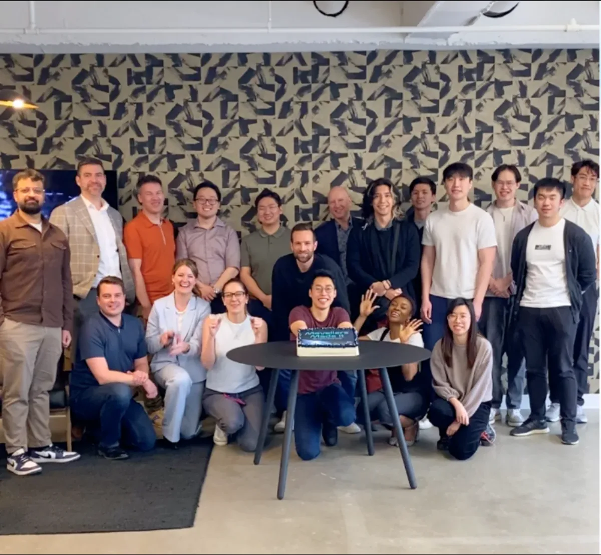 BlueMarvel team moment