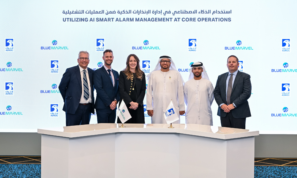 ADNOC Sour Gas & BlueMarvel: AI-Powered Alarm Management MOU